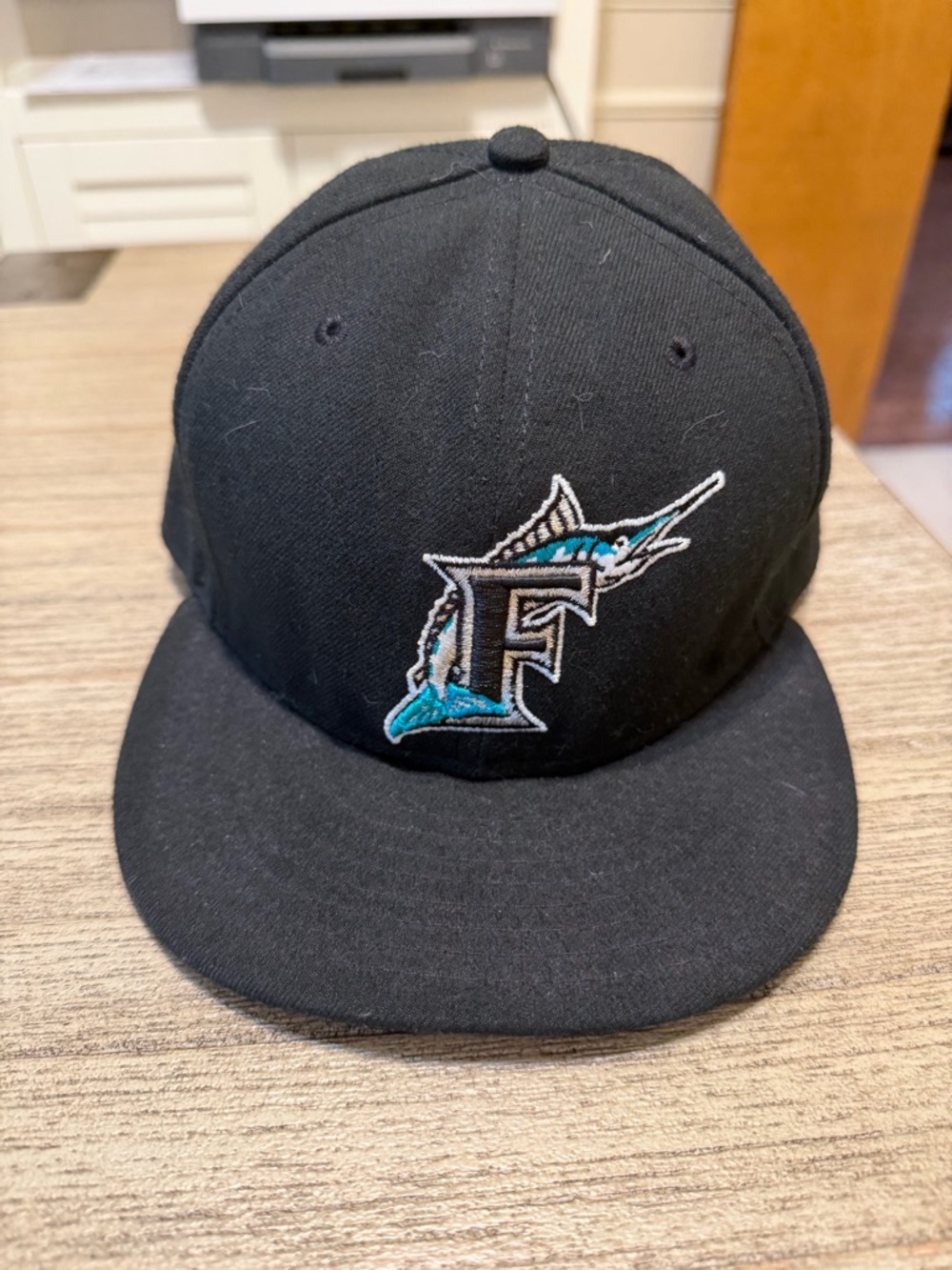 New Era Black 59FIFTY Fitted Cap - Size 7 1/2
